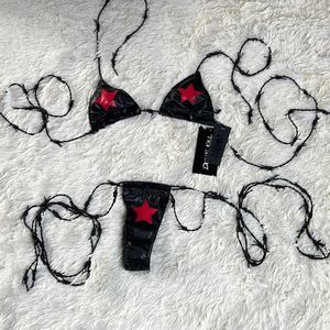 Widow Set Me Off Lingerie Set